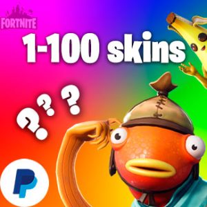 Fortnite Account with 1-100 skins