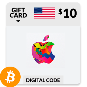 $10 Apple Gift Card USA