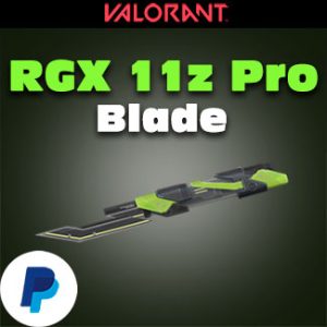 Valorant account with RGX 11z Pro Blade