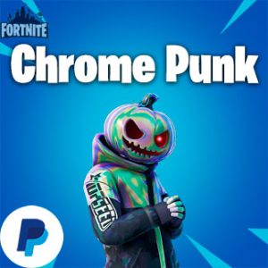 Fortnite Account with skin: Chrome Punk