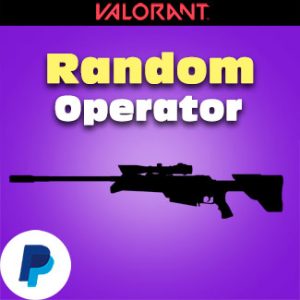 Valorant account with Random Operator