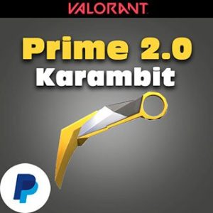 Valorant account with Prime 2.0 Karambit