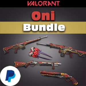 Valorant account with Oni Bundle