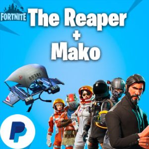 Fortnite Account with skin The Reaper + Mako Glider