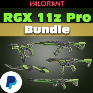 Valorant account with RGX 11z Pro Bundle