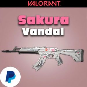 Valorant account with Sakura Vandal