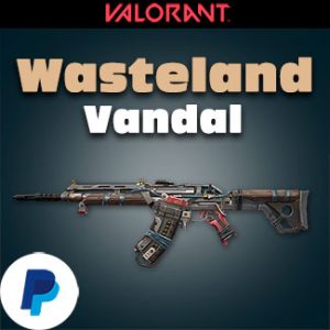 Valorant account with Wasteland Vandal